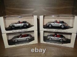 143 Dealer Edition Porsche Cabriolet Set. Très Rare. Wap 020 Set 02