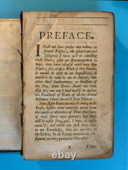 1709 La pairie d'Angleterre Arthur Collins 1re édition TRÈS RARE