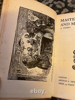 1895 1ère édition Maître et homme par le comte Léon Tolstoï HB, TRÈS RARE AVEC DES SIGNATURES