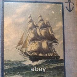 1911 Deux ans avant le mât Livre HC R. H. Dana Jr. Édition antique TRÈS RARE