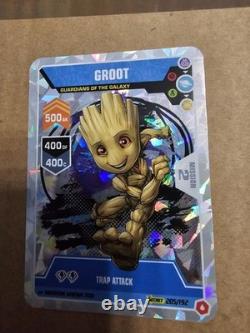 1ère Édition Groot Secret Rare Holo Marvel Mission Arena 205/192 Très Rare. Offre
