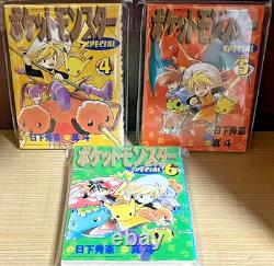 1re édition imprimée Manga spécial Pokémon Comics japonais très rare Vol. 4.5.6