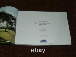 2 livres de golf en cuir 1ère édition très rares Ryder Cup Valderrama