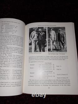 2 livres de golf en cuir 1ère édition très rares Ryder Cup Valderrama