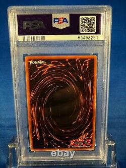 2002 Yu-Gi-Oh PSA 10 Fissure EUROPE LOB-E045 1ère Édition Carte Rare TRÈS RARE POP 2