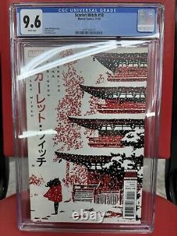 2016 Très Rare Haute Qualité SCARLET WITCH #10 Variante Couverture David Aja CGC 9.6