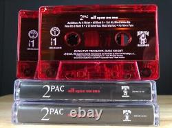 2Pac Tous les yeux sur moi Édition cassette rouge translucide très rare