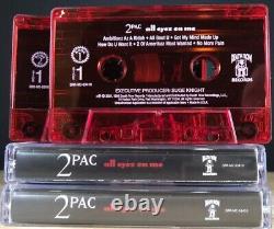 2Pac Tous les yeux sur moi Édition cassette rouge translucide très rare