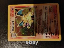 2ème Édition Charizard 4/130 Set De Base 2 Vgc Très Rare Pokémon Card Nm