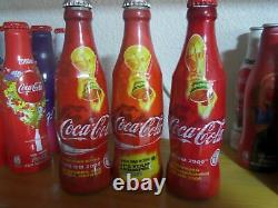 3 Coca Cola Edition Limitée Bouteilles En Verre Coupe Du Monde Fifa 2006 Allemagne Très Rare