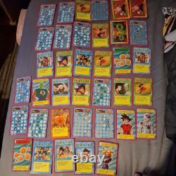 37 cartes Dragon Ball Z Édition Spéciale Cartes Années 2000, Très Rares