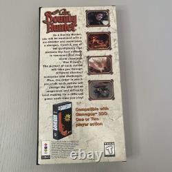 3DO Le Dernier Chasseur de Primes Édition Longue Boîte TRÈS RARE Avec étui de protection