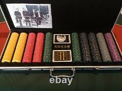 500pc Hendon Mob Poker Set Edition Limitée Très Rare