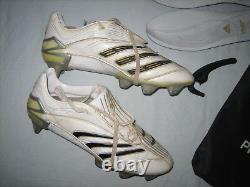 Adidas prédateur ABSOLU édition DAVID BECKHAM très rare chaussures de football UK 8,5