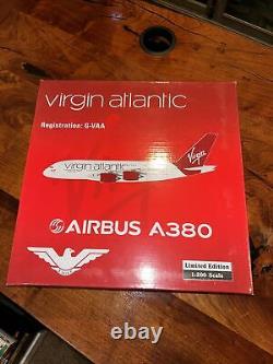 Airbus A380 Virgin Atlantic G-VAA Édition Limitée 1200 Nouveau Très Rare
