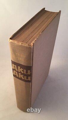 Aku-aku-thor Heyerdahl-2 Livres! - Signé! - Première Et Première Éditions Américaines (1958-very Rare)