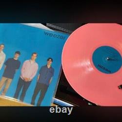 Album bleu de Weezer édition limitée vinyle rose très rare sortie en 2016.