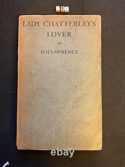 Amant de Lady Chatterley, LAWRENCE, ÉDITION TRÈS TRÈS RARE DE 1933, PREMIÈRE ÉDITION