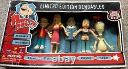 American Dad Figurines Bendables Édition Limitée Très Rares 2005 AD 200
