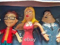 American Dad Figurines Bendables Édition Limitée Très Rares 2005 AD 200