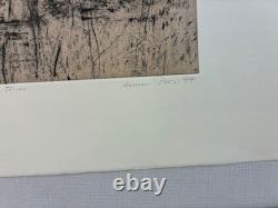 Anne Poor Arbres le long de la rivière S/N édition très rare 100