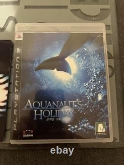 Aquanauts Holiday PS3, version anglaise/coréenne très rare incluant le CD de la bande originale