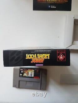 Ardy Light Foot Super Nintendo USA Snes Jeu Boîte Version Mexique Très Rare