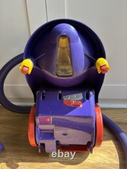 Aspirateur Vintage Dyson DC02 'De Stijl' Édition Limitée TRÈS RARE EN FONCTIONNEMENT