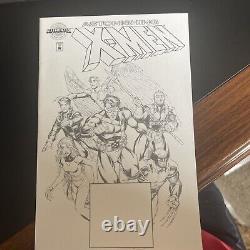 Astonishing X-Men #1 1999 Marvel Variante de Croquis Authentique Avec COA Très Rare