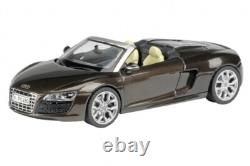 Audi R8 V10 5.2 Fsi Spyder 2010 Teak Brown 143 Édition Limitée Schuco Très Rare