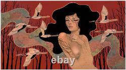 Audrey Kawasaki Quand IL Commence Limited Edition Giclee. 2014 Tres Rare