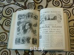 Aventure du Cercle Rouge de Sherlock Holmes, 1ère édition, Vol XLI, Très Rare