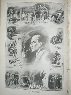 Aventure du Cercle Rouge de Sherlock Holmes, 1ère édition, Vol XLI, Très Rare