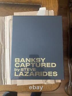 Banksy Capturé par Steve Lazarides Édition Noire Copie Très Rare En Main