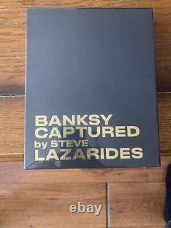 Banksy Capturé par Steve Lazarides Édition Noire Copie Très Rare En Main