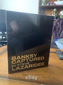 Banksy Capturé par Steve Lazarides Édition Noire Copie Très Rare En Main