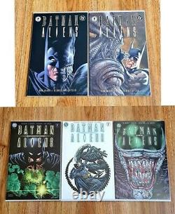 Batman Aliens Prestige Edition Comics Full Run Très Rare Menthe Unread Condition