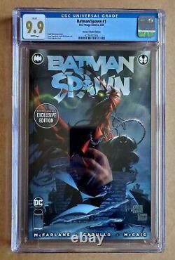 Batman/spawn #1 Cgc 9.9 Barnes Et Noble Edition. Très Rayonnée