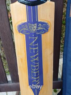 Batte de cricket Very Rare Newbery Mjolnir SPS Édition Cadbury 2lb 7 5/8oz VGC