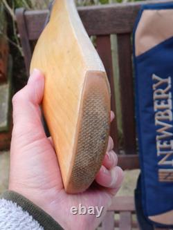 Batte de cricket Very Rare Newbery Mjolnir SPS Édition Cadbury 2lb 7 5/8oz VGC