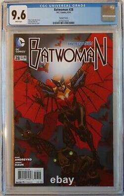 Batwoman #28 Variante Steampunk Cgc 9.6 Nm+ Très Rare Petit Tirage