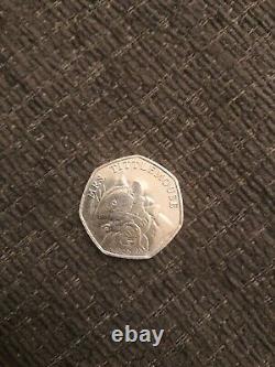 Beatrix Potter Limited Edition Très Rare 2018 Mme Tittlemouse 50p A Circulé