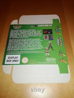 Boîte D'affichage De Version Emerald Pokemon Nintendo Gba Brand New Very Rare