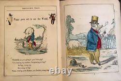 Bon livre très rare de la première édition de 1858 'Precocious Piggy' de Thomas Hood.