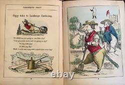 Bon livre très rare de la première édition de 1858 'Precocious Piggy' de Thomas Hood.