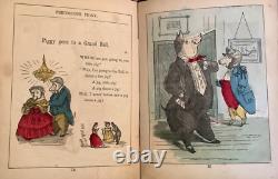 Bon livre très rare de la première édition de 1858 'Precocious Piggy' de Thomas Hood.