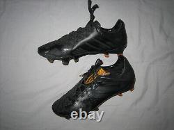 Bottes de football Adidas predator LZ II BLACKOUT ÉDITION LIMITÉE TRÈS RARE UK 6,5