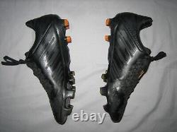 Bottes de football Adidas predator LZ II BLACKOUT ÉDITION LIMITÉE TRÈS RARE UK 6,5