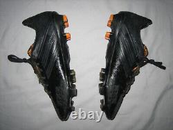 Bottes de football Adidas predator LZ II BLACKOUT ÉDITION LIMITÉE TRÈS RARE UK 6,5