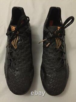 Bottes de football Adidas predator LZ II BLACKOUT ÉDITION LIMITÉE TRÈS RARE UK 6,5